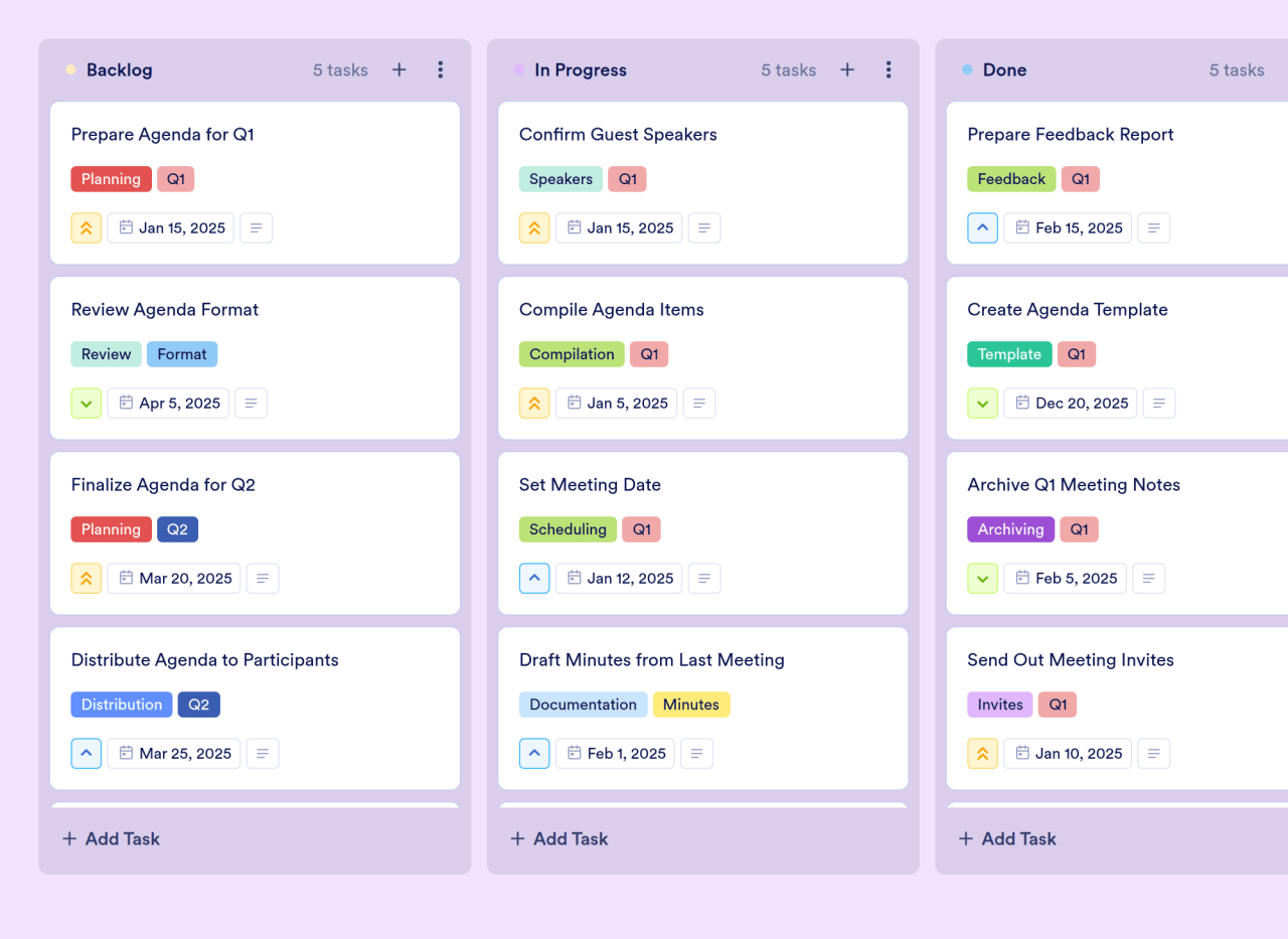 Agenda Template