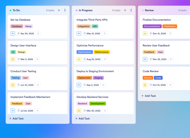 Backlog Board Template Thumbnail