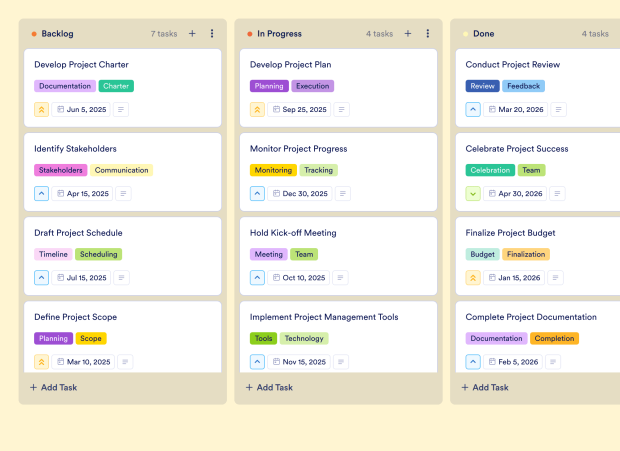 Business Roadmap Board Template Thumbnail