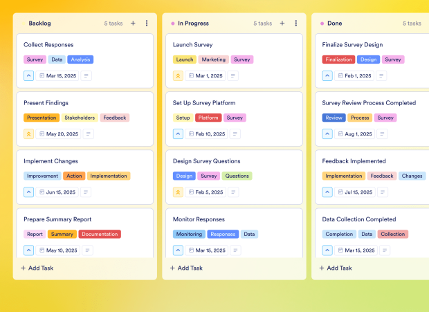 Customer Feedback Board Template Thumbnail