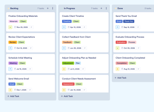 Customer Implementation Board Template Thumbnail