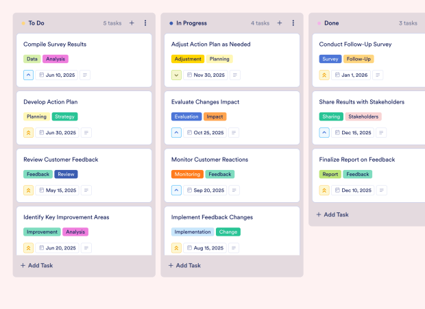 Customer Success Board Template Thumbnail