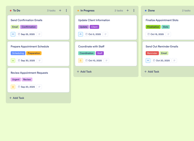 Interactive Calendar Board Template Thumbnail