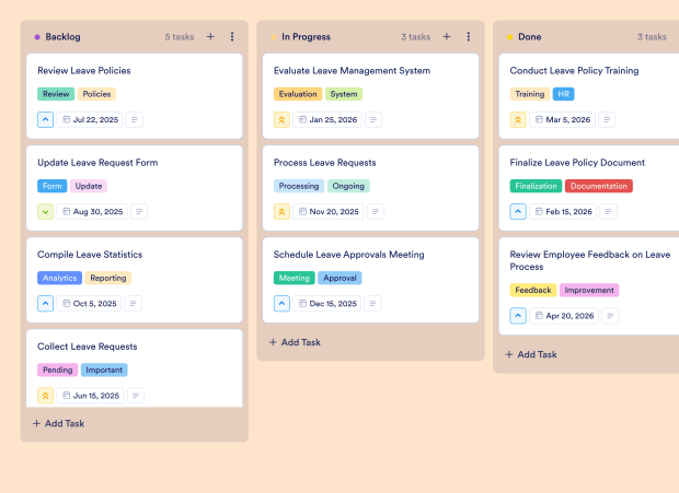 OOO Coverage Plan Board Template Thumbnail
