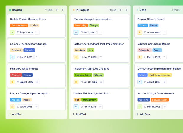 Product Release Plan Board Template Thumbnail