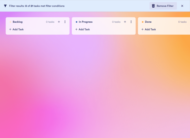 Project Planning Board Template Thumbnail