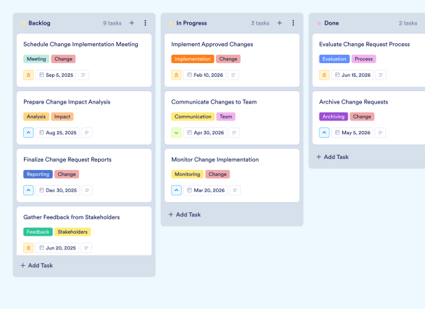 Release Management Board Template Thumbnail