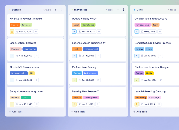 Sprint Planning Board Template Thumbnail