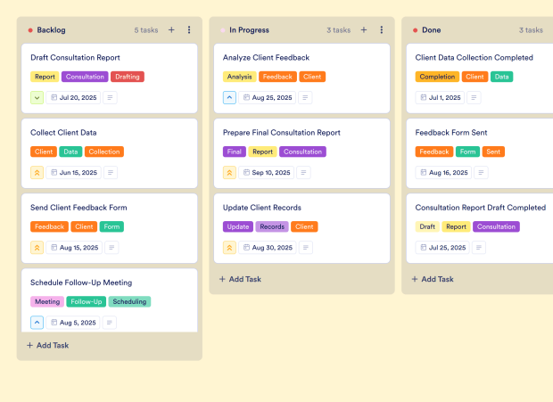 Strategic Account Management Plan Board Template Thumbnail