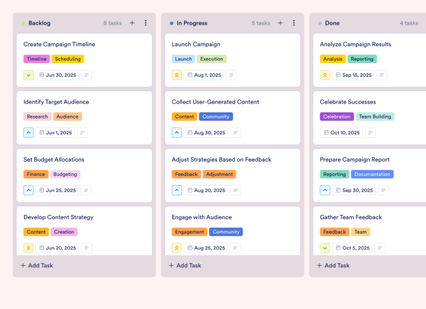 Strategic Marketing Plan Board Template Thumbnail