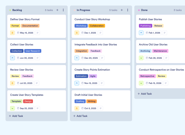User Test Plan Board Template Thumbnail