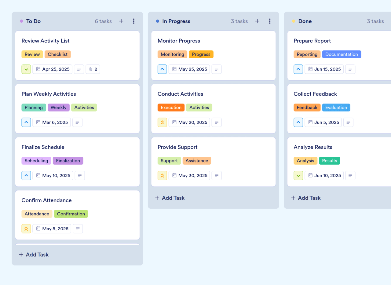 Weekly Calendar Template