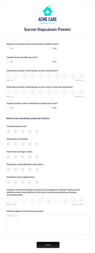 Angket Kepuasan Pasien