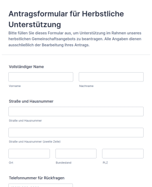 Dankeshilfe Antrag Formular
