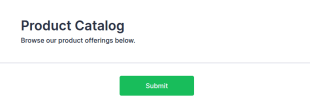 Product Catalog Form Template