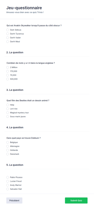 Simple Quiz