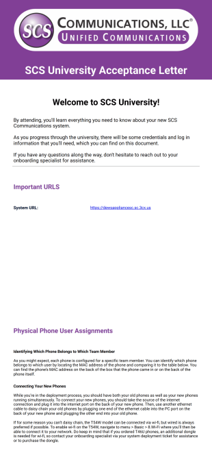 Acceptance Letter (Enterprise) PDF Template