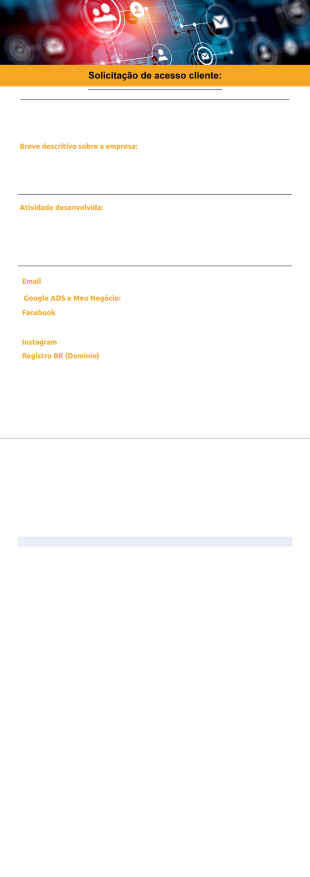 Acessos Cliente Modelo de PDF