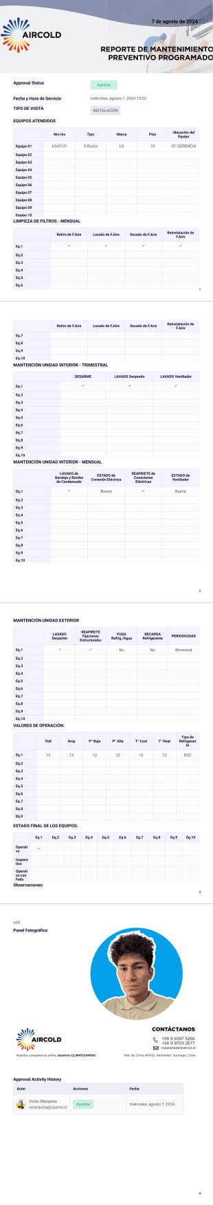 Aircold - HUAP Plantilla PDF