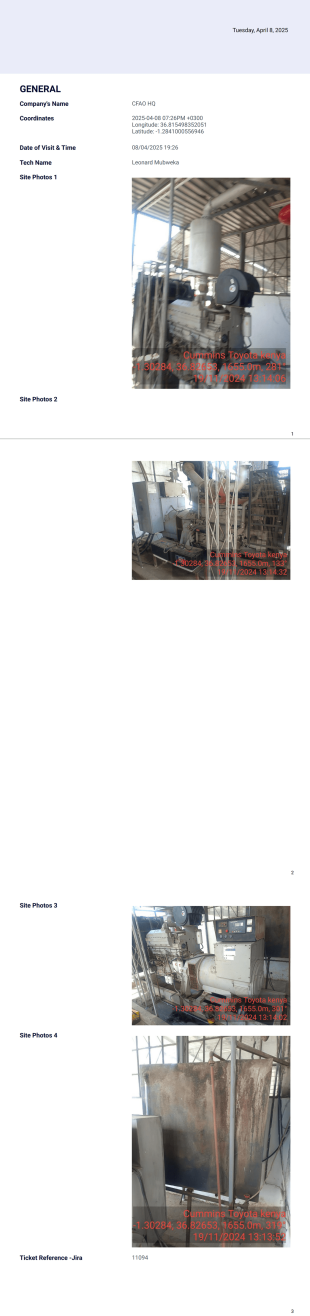 Galooli Kenya Special Projects PDF Template