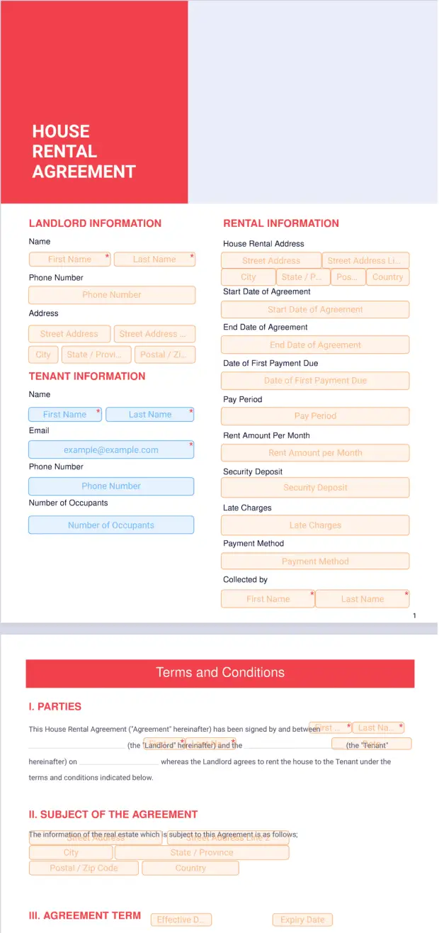 House Rental Agreement