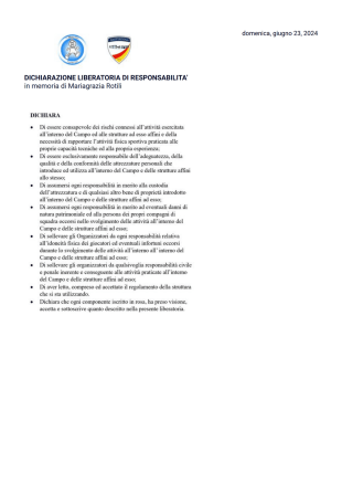 Liberatoria con nome Template PDF