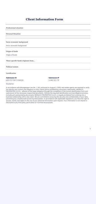 MCP PDF Template