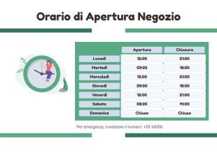 Modello di Orario di Apertura - Modelli di PDF