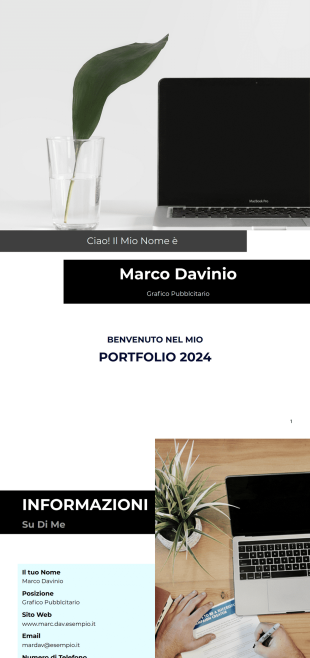Modello Portfolio - Modelli di PDF