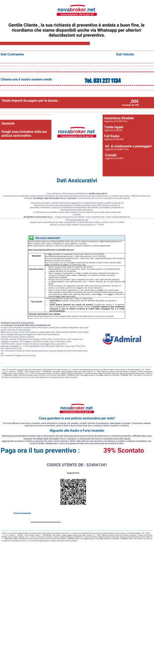 Preventivi Assi Template PDF