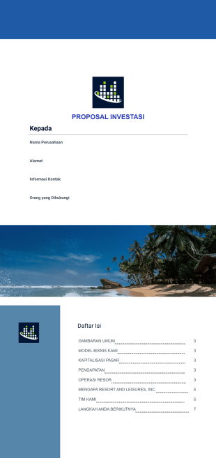 Templat Proposal Investasi Template PDF