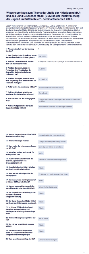 Umfrage 2 PDF-Vorlage