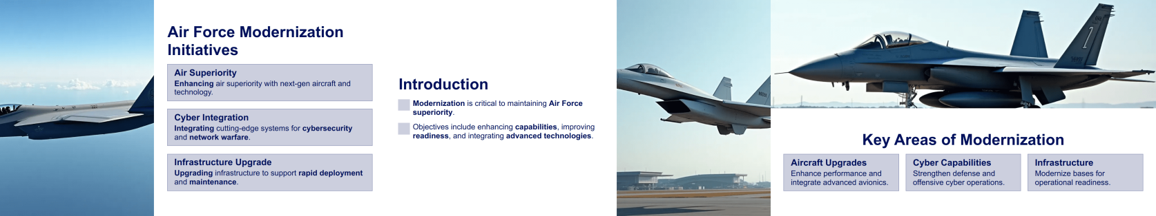 Air Force Presentation Template Thumbnail