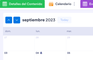 Calendario de Redes Sociales Spreadsheet Template