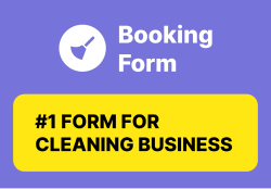 #1 House Cleaning Business Form - Theme Poster