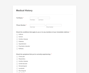 Appointment/Drop off Questionnaire - Theme Poster