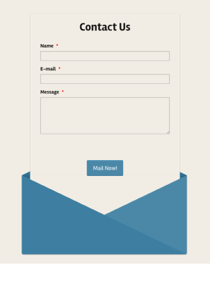 Blue Envelope - Theme Poster