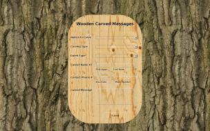 Carved Wood - Theme Poster