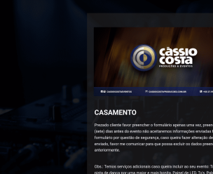 Cassio Costa - Theme Poster