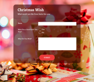 Christmas Wish - Theme Poster