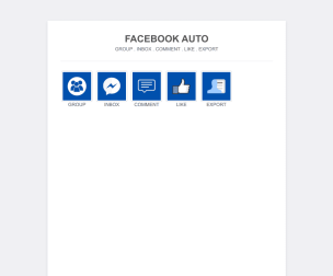 Facebook Auto - Theme Poster