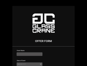 GC Glass Crane - Theme Poster