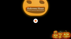 Glowing Pumpkin - Theme Poster