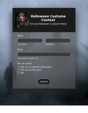 Halloween Contest - Theme Poster