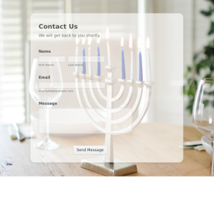 Hannukah - Theme Poster