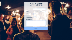 Holiday Party - Theme Poster