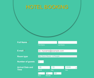 Holidays Booking - Theme Poster