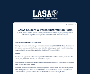 LASA - Theme Poster