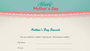 Mother's Day Card - Theme Poster