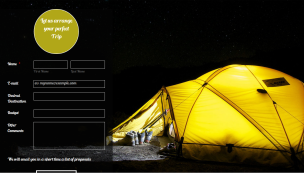 Night Camping - Theme Poster